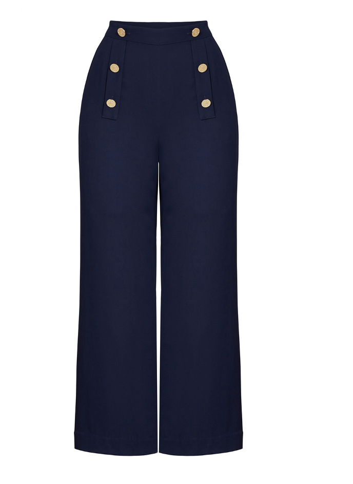 Navy Sailor Pants