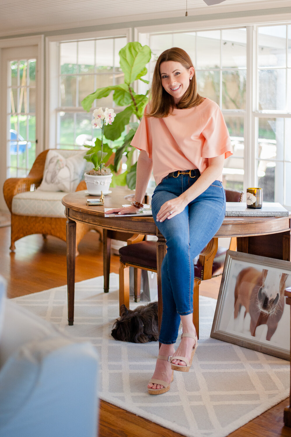 Ashley Hall of Equestrienne Decor and Grey Horse Candle Co.